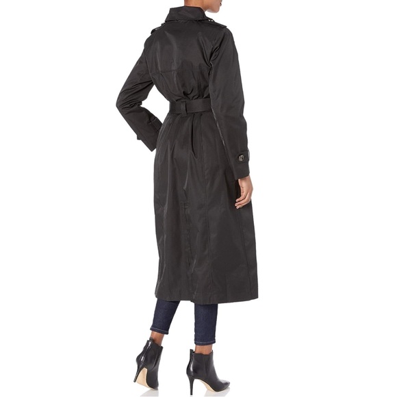 London Fog Belted Trench Coat - Picture 2 of 7